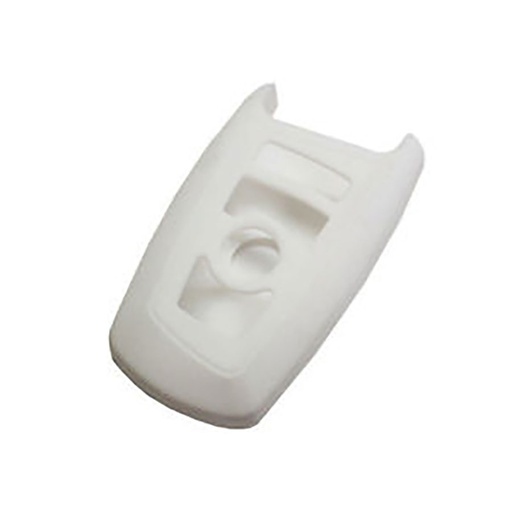 [BWFS-B] FUNDA DE SILICONA PARA MANDOS KEYLESS DE 3 BOTONES DE BMW - BLANCO 