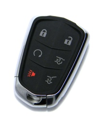 [CAD100TE01-OE] Mando keyless de 6 botones usado en Cadillac Escalade (2017-2019)