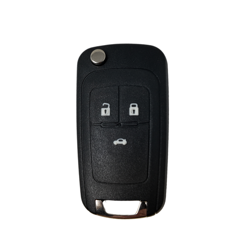 [CH100TE01-AF] TELECOMMANDE CHEVROLET CRUZE PLIABLE 3 BOUTONS PCF7937E ID46 434 mhz ASK - AFTER MARKET (13500219)