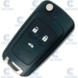 [CH100TE05-OEM] CHEVROLET CRUZE FLIP 3 BUTTONS REMOTE PCF7952 ID46 (13500226) - GENUINE 433 Mhz ASK