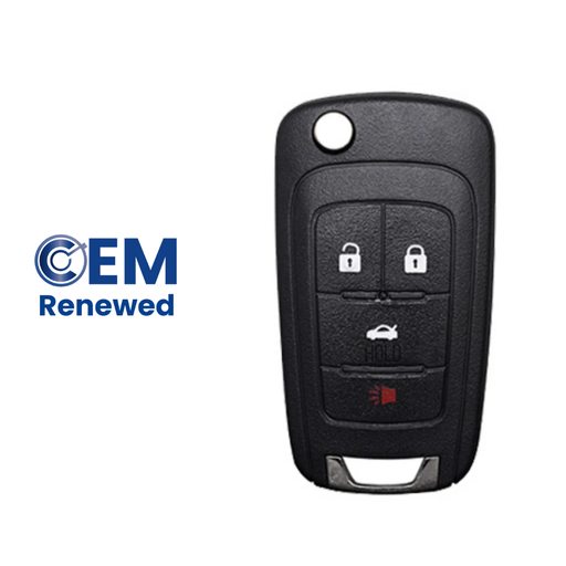 [CH101TE01-OE] TÉLÉCOMMANDE PLIABLE CHEVROLET CAMARO-CRUZE 4 BOUTONS