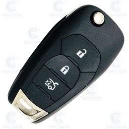 [CH101TE05-OE] CHEVROLET CRUZE +2019 3 BUTTON FLIP REMOTE KEY (13513927) HITAG 2 ID46 433 MHZ ASK - GENUINE