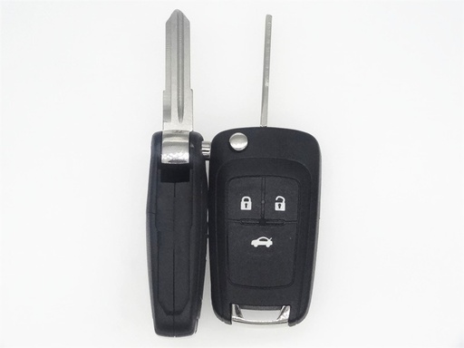 [CH46CS3B] CARCASA MANDO PLEGABLE CHEVROLET EPICA, CAPTIVA  3 BOTONES PERFIL S 46 