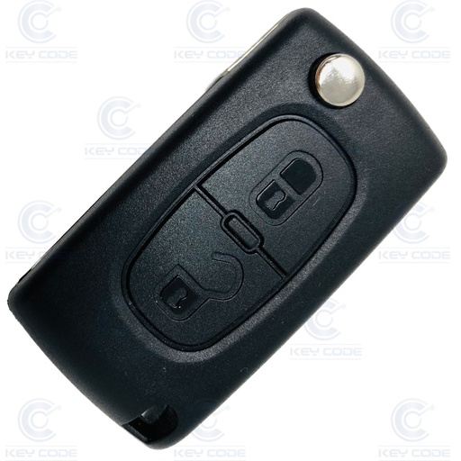 [CI101TE04-AF] MANDO PSA C4 PICASSO PLEGABLE 2 BOTONES PILA EN CIRCUITO PCF7961 ID46 -  (6490QV, 6490QT, 649084) 433 ASK