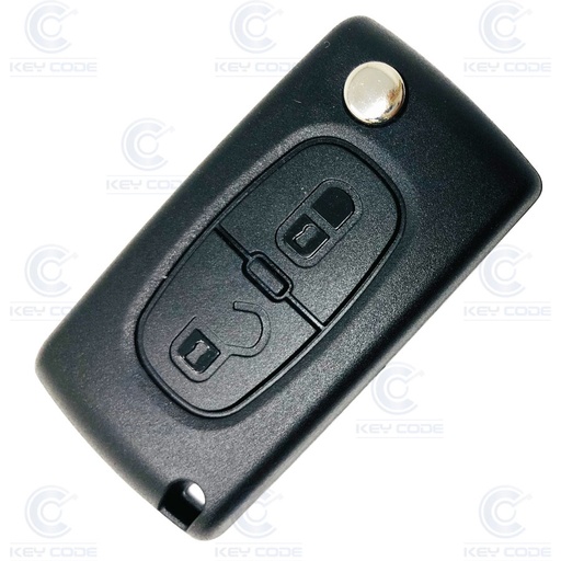 [CI101TE07-OE] MANDO PLEGABLE 2 BOTONES C4 AIRCROSS, C-CROSSER PCF7936 ID46 433 Mhz - ORIGINAL (1608383880, 1608480080)