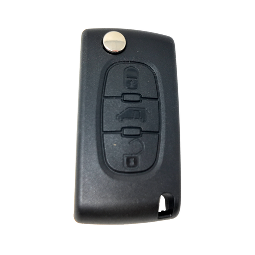 [CI104TE03-AF] MANDO PSA JUMPY III PLEGABLE 3 BOTONES  (6490XG - 649095 - 6490A2) PCF7941 ID46 433 mhz ASK