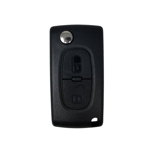[CI108TE01-AF] TÉLÉCOMMANDE PSA PLIABLE 2 BOUTONS (6554XJ) PCF7941 ID46 433 mhz ASK