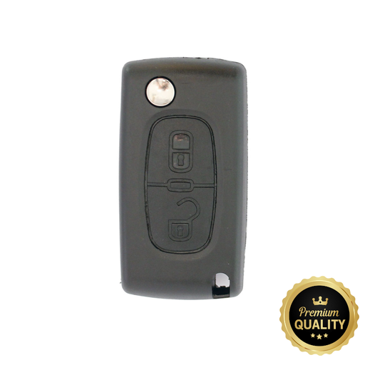 [CI2CS2B-CTS-P] CARCASA PSA C3-307 PLEGABLE 2 BOTONES REGATA VA2 PILA EN CIRCUITO SIN LOGO - CALIDAD PREMIUM