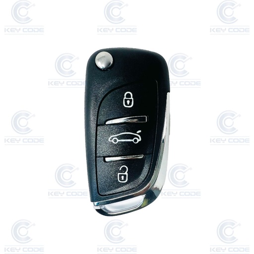 [CI2CS3B-DS4-2032] CARCASA PLEGABLE 3 BOTONES DS4 VA2 (PILA 2032)
