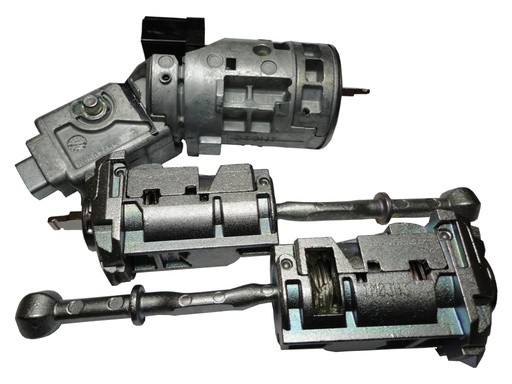 [CI2JC01-OE] PSA DS4-DS5 LOCK SET (IGNITION LOCK + 2 DOOR LOCKS + 2 KEY BLADES) (9170PK, 9170PL) - ORIGINAL -  