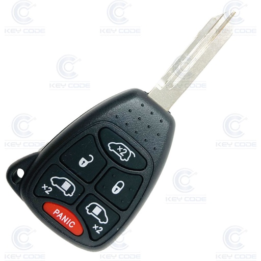 [CR100TE04-AF] MANDO FIJO CHRYSLER DE 5+1 BOTONES PARA TOWN & COUNTRY, DODGE CARAVAN (M3N5WY72XX) PCF7961 ID46 433 MHZ ASK