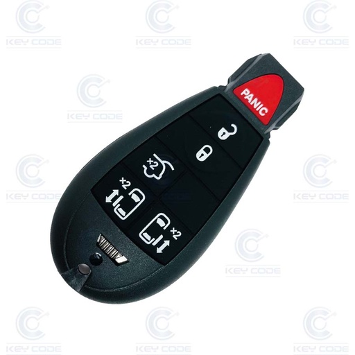 [CR101TE05-AF] MANDO INSERTABLE CHRYSLER Y DODGE DE 5 BOTONES PARA VOYAGER, TOWN AND COUNTRY (2008-2012)  GRAND CARAVAN (2008-2012) PCF7961 ID46 (K56046710AG) 433 Mhz ASK