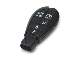 [CR101TE05-OE] REMOTE KEY WITH 5 BUTTONS FOR CHRYSLER TOWN AND COUNTRY (2008-2012) AND DODGE GRAND CARAVAN (2008-2012) ID46 (K56046710AG) 433 Mhz - ORIGINALE