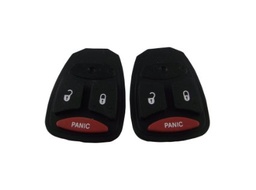 [CRBO3B-G] BOUTONS POUR TÉLÉCOMMANDE CHRYSLER DE 2+1 BOUTONS AVEC BOUTON D'URGENCE (GRAND BOUTON)