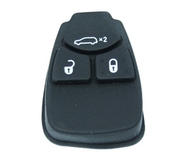 [CRBO3BP-2] CHRYSLER 3 BUTTON RUBBER PAD (SMALL BUTTONS)