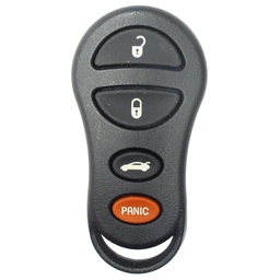 [CRCS4B] CHRYSLER/JEEP 4 BUTTONS REMOTE CASE