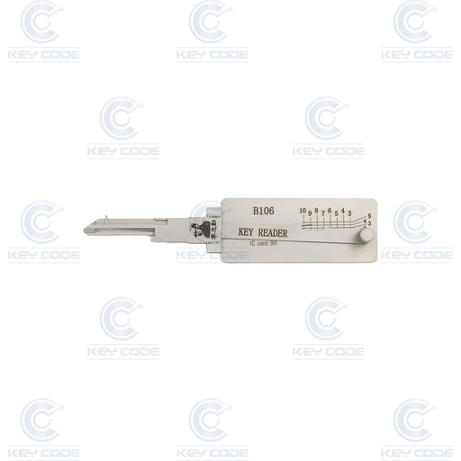 [DECB106-AG] LISHI B106 DECODER / ANTI-REFLECTIVE