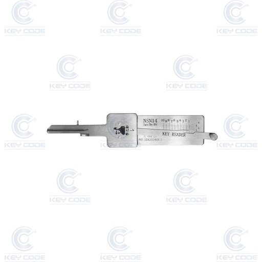 [DECNSN14-AG] DECODIFICADOR LISHI NISSAN NSN14 / Antireflejo