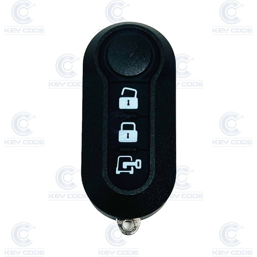 [FI103TE05-AF] TELECOMMANDE PLIABLE AVEC 3 BOUTONS POUR FIAT DUCATO PCF7946 ID46 (71776161) 433 mhz ASK - DELPHI