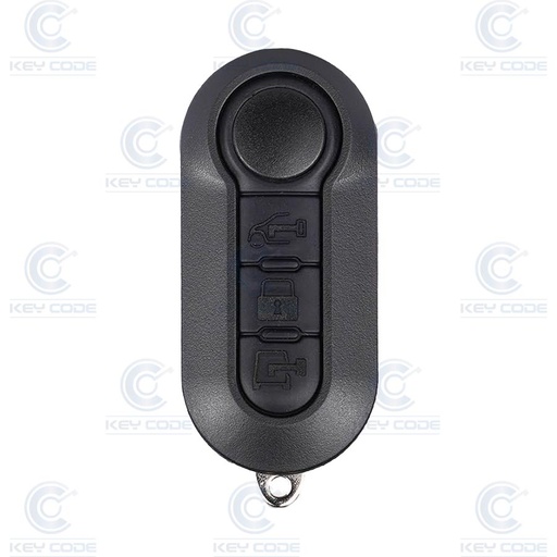 [FI103TE08-AF] TELECOMMANDE PLIABLE 3 BOUTONS DELPHI PUNTO EVO, DOBLO, PUNTO, 500, FIORINO, QUBO, GRANDE PUNTO, PCF7946 ID46 433 Mhz ASK
