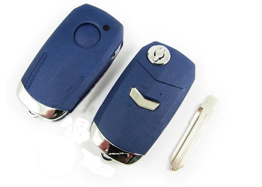 [FI15CS1B-V] CARCAÇA DE CONTROLE REMOTO SERRETA CONVERTÍVEL PARA PLEGÁVEL FIAT PUNTO 1 BOTÃO (GT15)