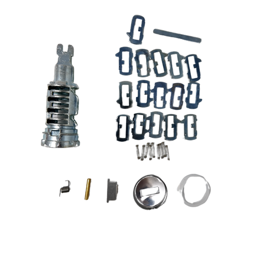 [FI22CP03B-AF] SERRURE DE PORTE DUCATO III, BOXER III, JUMPER III, FIORINO, OPEL COMBO DEMONTEE + SET DE PAILLETTES