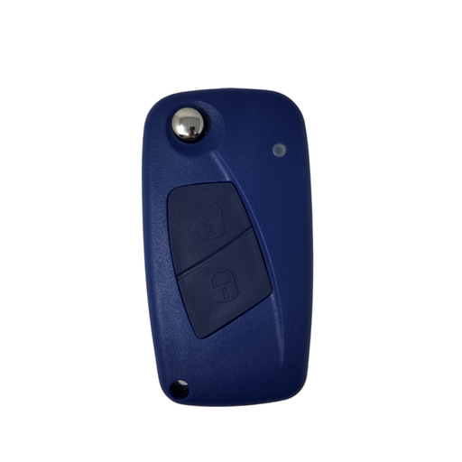 [FI22CS2B-PLA] CARCASA FIAT 2 BOTONES PLEGABLE AZUL SIP22 (PORTAPILAS LATERAL)