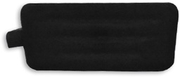 [FIBO1B-N] BOUTON FIAT CAOUTCHOUC 1 POUSSOIR NOIR