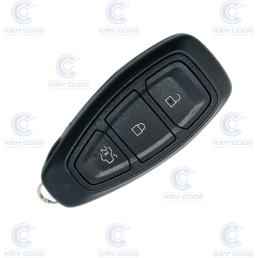 [FO102TE02-AF] MANDO FORD FOCUS, MONDEO, FIESTA INTELIGENTE KEYLESS 3 BOTONES LAGRIMA ID63 80 bits (1713499, 1756409, 2026900, 2179611, 2520983) (07+)  433 Mhz