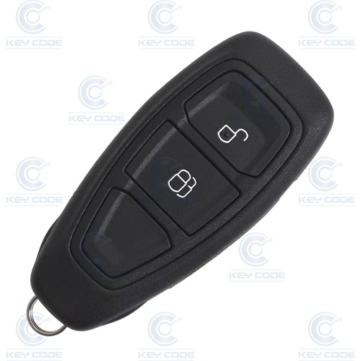[FO102TE12-OE] CONTROLE REMOTO FORD RANGER E ECOSPORT DE 2 BOTÕES EM FORMATO DE LÁGRIMA (2218473, 2521598) 4D63 433 MHz- ORIGINAL