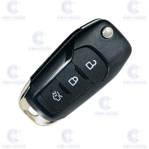 [FO102TE07-OE] CONTROLE DOBRÁVEL 3 BOTÕES FORD FOCUS +2018 (2089152) PCF7953V ID49 433 MHZ - ORIGINAL