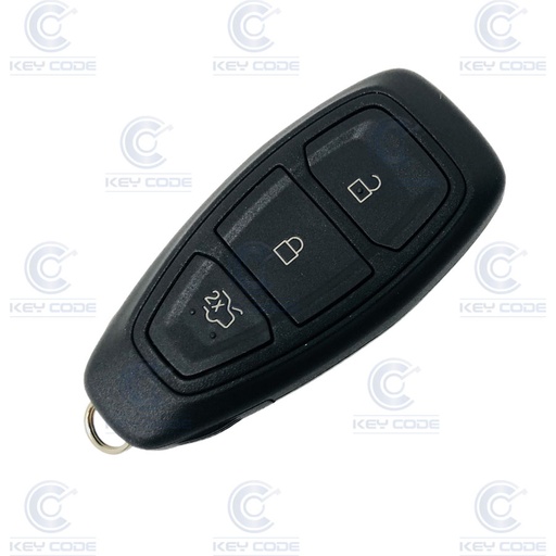 [FO102TE09-OE] MANDO FORD FOCUS, C-MAX, GRAND C-MAX, KUGA VIGNALE KEYLESS 3 BOTONES FORMA LAGRIMA (2027592) PCF7953 ID47 (+2015)  ORIGINAL