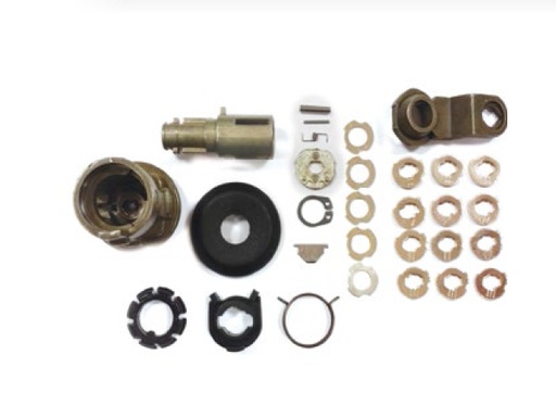 [FO21CP01B-AF] SERRURE PORTE FORD TRANSIT 94-00 + paillettes TIBBE