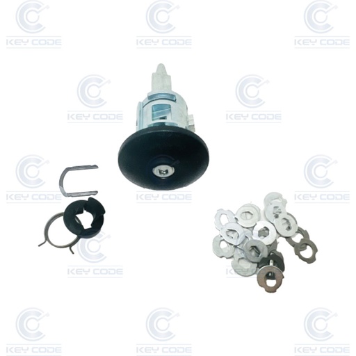 [FO21CP04B-AF] FECHADURA DE PORTA ESQUERDA DESMONTADA TRANSIT ('00-'06) 4060639