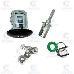 [FO21CP09B-AF] DISASSEMBLED REAR SIDE DOOR LOCK AND TRANSIT (00-06)