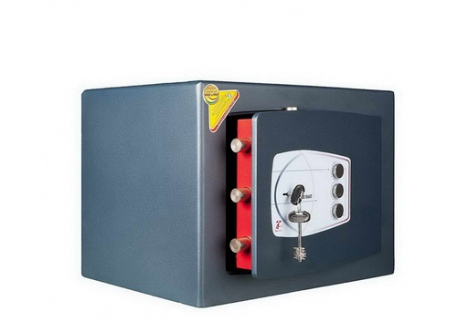 [GMD/4] CAJA DE SEGURIDAD CON CERROJO DE DOBLE LLAVE Y COMBINACIÓN DE 3 PUNTOS TECHNOMAX GMD/4 (28 x 40 x 35 cm)