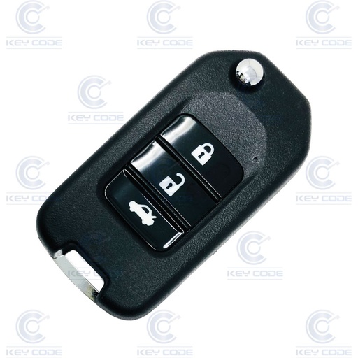 [HO100TE11-OE] TELECOMMANDE PLIABLE AVEC 3 BOUTONS POUR HONDA (35118TV0315) PCF7952X ID47 HITAG AES 433 mhz FKS - ORIGINALE