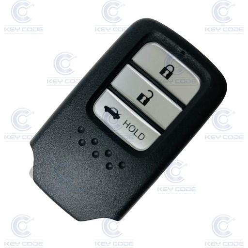 [HO102TE05-OE] MANDO KEYLESS DE 3 BOTONES DE HONDA ACCORD (72147-T9A-H0) HITAG 128 AES 4A 433 mhz FSK - ORIGINAL