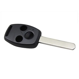 [HO66CS3B-F] CARCASA MANDO HONDA FIJO 3 BOTONES HON66 SIN BOTONERA DE GOMA 