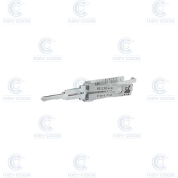 [HU136-AG] CROCHET LISHI 2 EN 1 DACIA, RNLT HU136 / ANTIREFLET