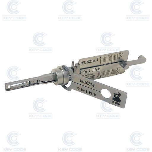 [HU162-SC9-AG] CROCHET LISHI 2-1 VAG 2015 HU162 SC 9 TAILLES (3+6) / Antireflet