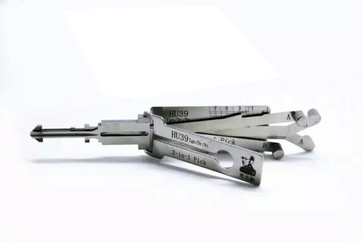 [HU39+QL] GANZUA LISHI 3 EN 1 HU39 MERCEDES - TITANIUM