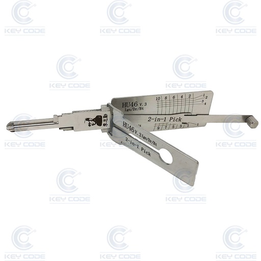 [HU46+] CROCHET LISHI 3-1 POUR OPEL-GM HU46