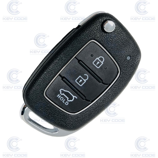 [HY101TE05-OE] TELECOMMANDE PLIABLE AVEC 3 BUTONS POUR HYUNDAI TUCSON (15-17) 4D60 (95430-D3100) 433 Mhz FSK - ORIGINALE