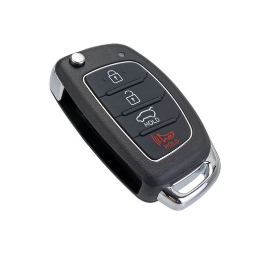 [HY104TE05-OE] TELECOMMANDE PLIABLE AVEC 4 BOUTONS POUR HYUNDAI IX35 (95430-2S700) PCF7936 ID46 433 Mhz