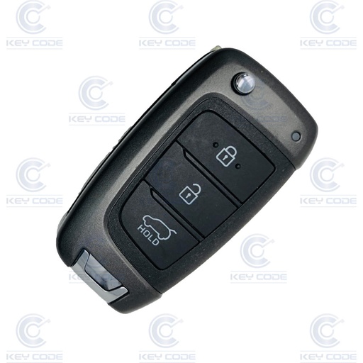 [HY105TE03-OE] TELECOMMANDE PLIABLE AVEC 3 BOUTONS POUR HYUNDAI I30 +2016 (95430-G3200) ID60 433 mhz FSK - ORIGINALE SANS EBAUCHE