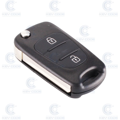 [HY18CS3B] CARCASA DE MANDO PLEGABLE DE 3 BOTONES DE HUNDAI ACCENT HY18  