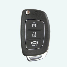 [HY18CS3B-M] CARCASA DE MANDO MODERNO PLEGABLE DE 3 BOTONES DE HUNDAI ACCENT HY18