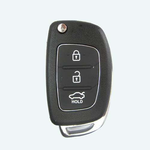 [HY18CS3B-M] CARCASA DE MANDO MODERNO PLEGABLE DE 3 BOTONES DE HUNDAI ACCENT HY18 