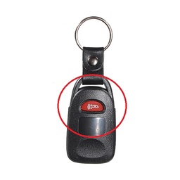 [HYBO1B-PN] BOTON DE GOMA CON LOGO PANICO PARA HYUNDAI